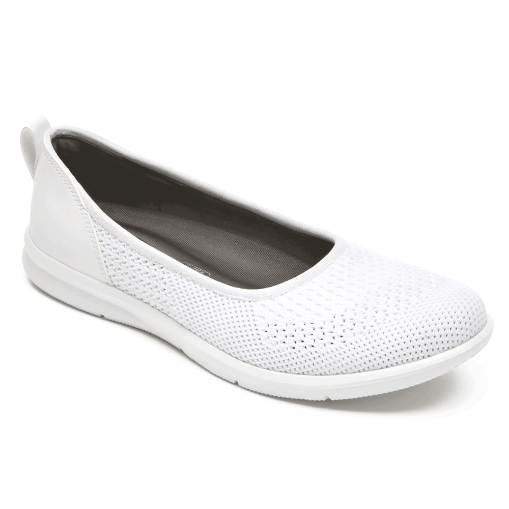 Rockport Slip-On Dam Vita - Ayva Washable Knit Ballet - EKGWN7041